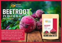 Beetroot Powder Organic for Baking and Smoothies Boost Stamina Gluten Free 5.3oz