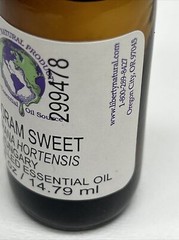 Marjoram Sweet, Essential Oil Source, .5 Fl Oz, New Sealed