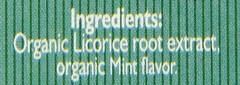 Authentic Organic Licorice Extract with Mint – Small Hard Bits, 2.4 Ounces