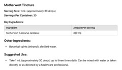 Motherwort Herb Motherwort Extract High Quality Herbal Tincture USA