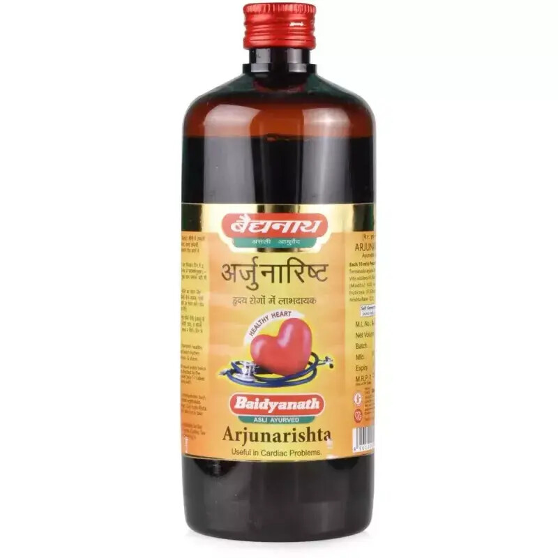 Baidyanath Arjunarishta (450ml) Ayurvedic Cardiac Tonic