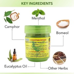 Traditional Thai Herbal Inhaler / Value Set ( Pack of 8 ) Formula 2