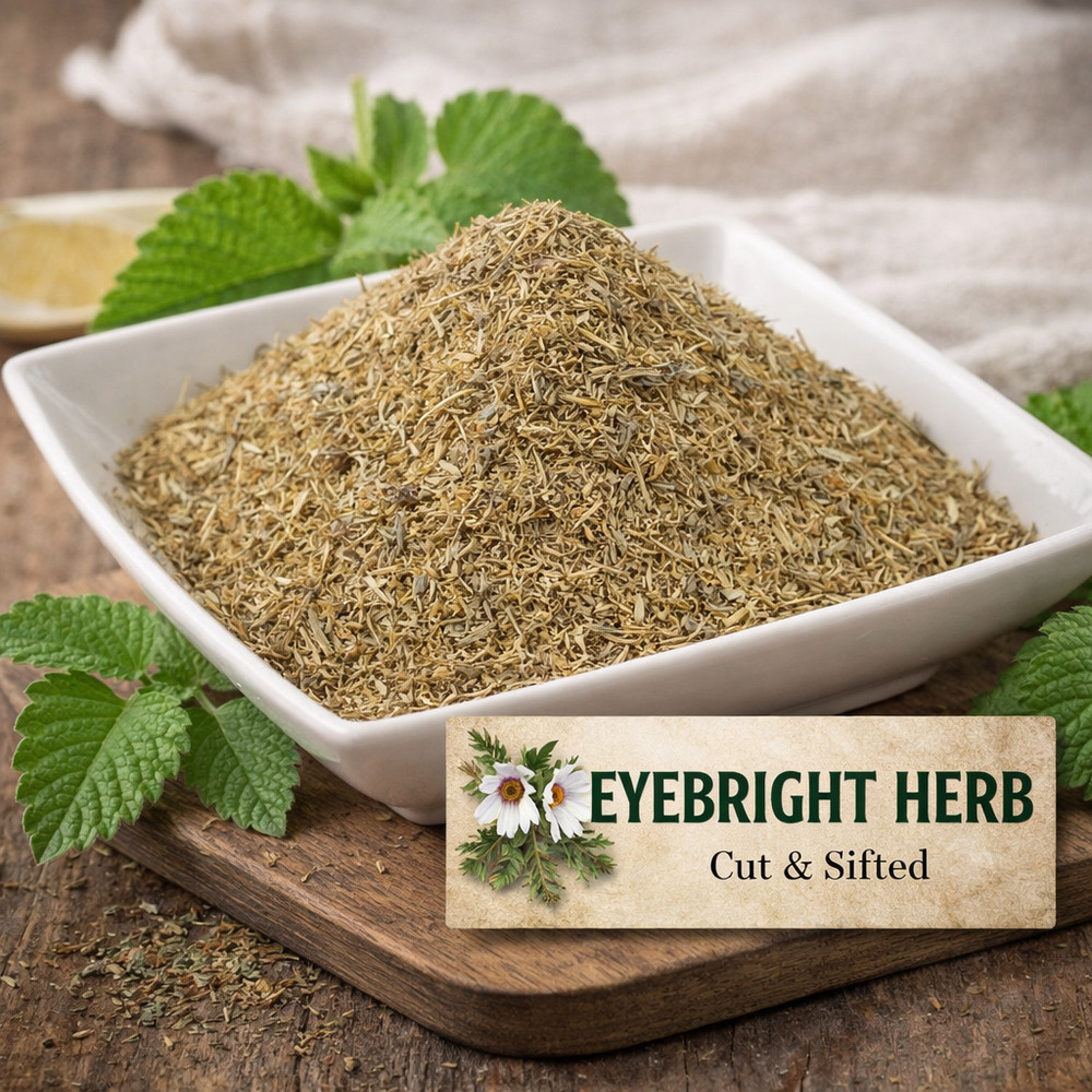 Wildcrafted Eyebright Herb C/S | Euphrasia officinalis | Raw Botanical | Fresh