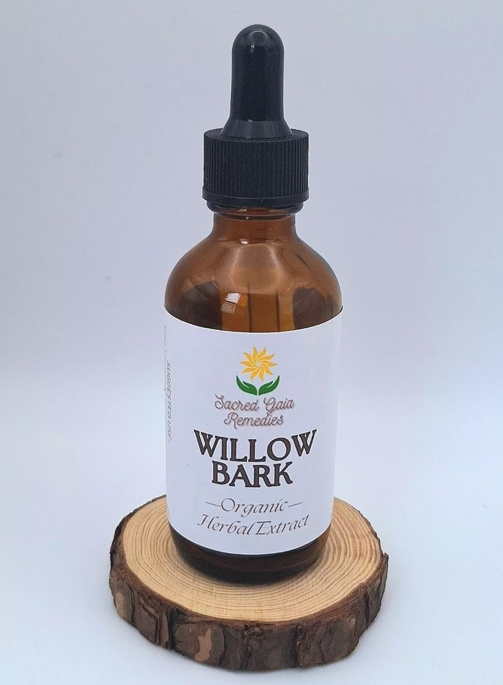 Willow Bark Tincture/Extract, Salix Alba, Highest Quality,Organic Herbal Extract