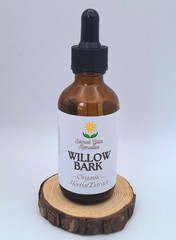 Willow Bark Tincture/Extract, Salix Alba, Highest Quality,Organic Herbal Extract