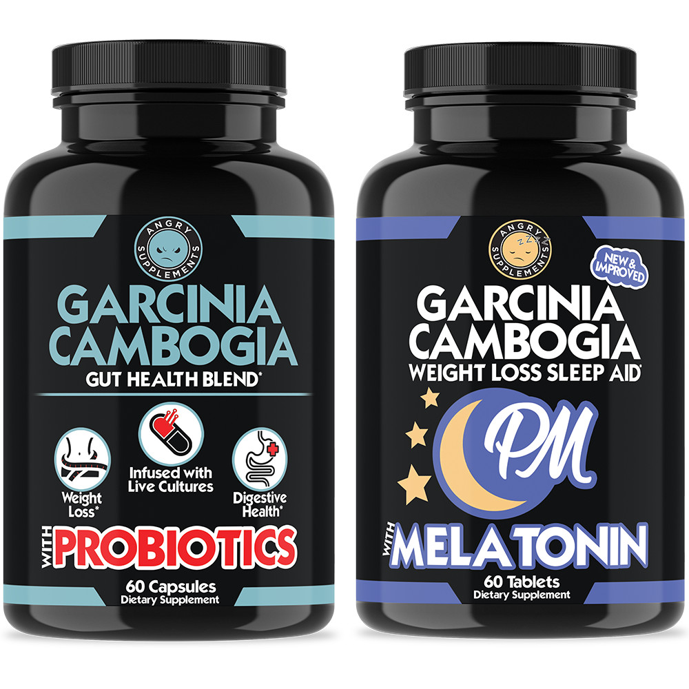 Garcinia with Probiotics and Garcinia Cambogia PM, 2 Pack