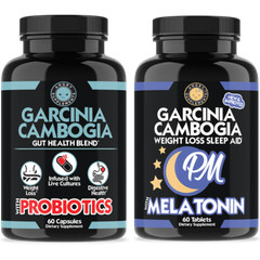 Garcinia with Probiotics and Garcinia Cambogia PM, 2 Pack