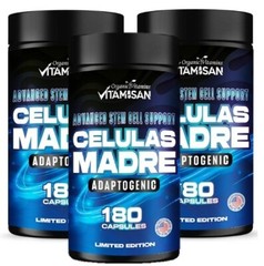 2 BOTTLE PLUS STEM CELLS LIONS MANE CELULAS MADRES Adaptogenic 180 caps