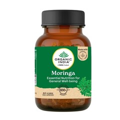 Organic India Moringa 60 Cap Support Energy Levels, Immunity, Stamina & Vitality
