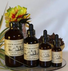ASHWAGANDHA ROOT Extract Adaptogen Balance Weightloss Organic Folk Tincture ~