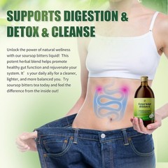 Soursop Bitters Liquid Pure 15 in 1 Herb Soursop Tea Immune Digestive Gut Health