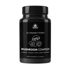Mushroom Complex Immune Support & Hemp Seed Oil Healthy Skin Joint Supplement