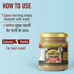 Vaidban Diabetic Control Powder 120g – Ayurvedic Powder for Balanced Blood Sugar