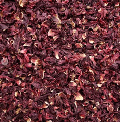 Organic Hibiscus Flowers C/S – 100% Pure, Non-GMO Hibiscus Sabdariffa, Vibrant