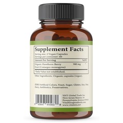 Organic Hawthorn Capsules Supports Heart Antioxidant Circulatory System Health