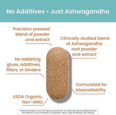 Himalaya Organic Ashwagandha 30 Capsules EXP 9/2029 FAST SHIPPING