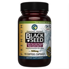 Black Seed 90 Sftgl by Amazing Herbs