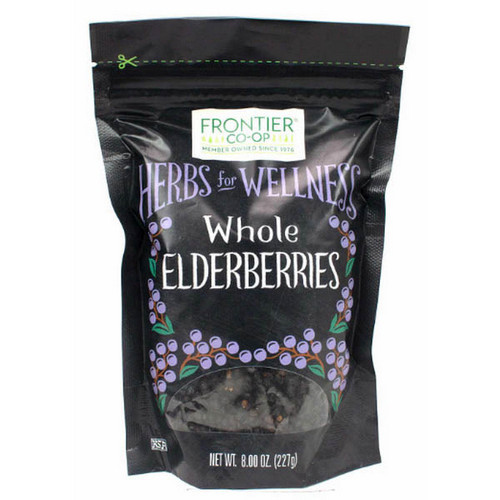 Whole Elderberries 8 Oz by Frontier Coop
