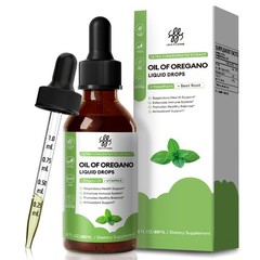 Organic Oil of Oregano | 2 fl oz Liquid | Vegan, USDA Certified