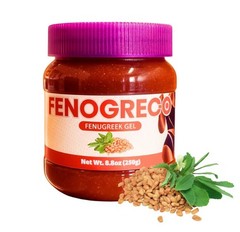 Natural Fenugreek Gel Gel De Fenogreco Infused with real fenugreek seeds