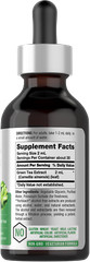 Green Tea Liquid Extract | 2 fl oz | Alcohol Free | Vegetarian | by Horbaach