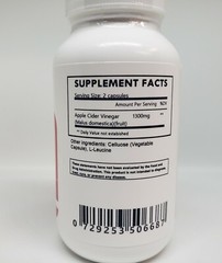 Apple Cider Vinegar Capsules – 60 Count – Free Shipping