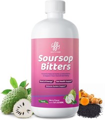 Soursop Living Bitters (Herboganic) 100% Natural 16 oz