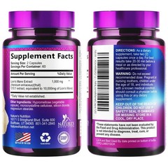 Lion’s Mane Mushroom Extract | 10000mg Per Serving | 120 Capsules