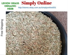 DRIED HERB LEMONGRASS 1KG Organic Herbal Tea Cymbopogon citratus LEMON GRASS
