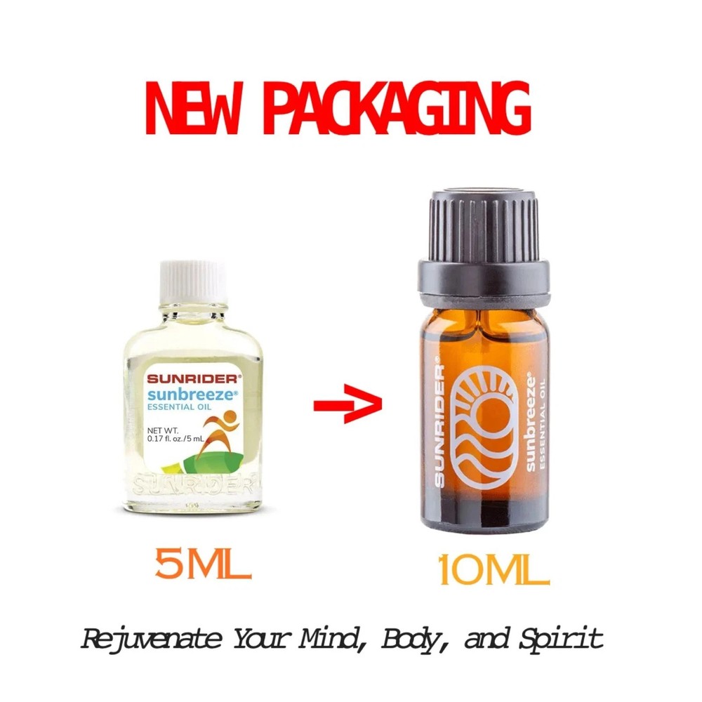 2 Box (6 bottle) Ori Sunrider Sunbreeze Essential Oil Pain Relief Muscle l0ml