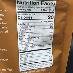 Viva Naturals #1 Best Certified Organic Cacao Powder 1 LB Exp 4/27