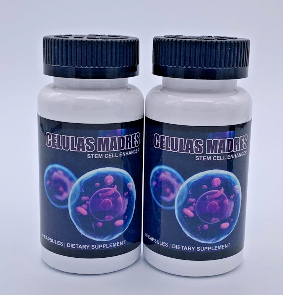 2 Celulas Madres Stem Cell Enhancer Regenerador Spirulina Immune 120 Pills