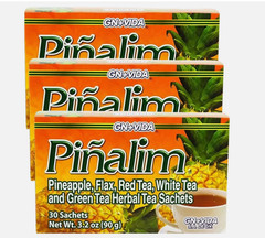 3X Pinalim Original GN+Vida PINALIM TEA Te de Pina 30 Day Supply USA SELLER