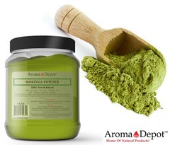 1.5lb Moringa oleifera Leaf Powder 100% Pure Natural Superfood 24 oz. JAR