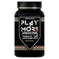 African Herbal Stamina Powder Play More Formula for Mens Vitality