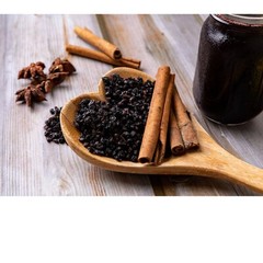 Elderberry Organic Dried Whole Sambucus Nigra Berries – Natural Kosher 28.3g