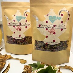 Balancing Herb Blend Chasteberry, Rose, Papaya Leaf Tea Loose Herb Infuse 3.5 oz