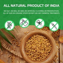 Organic Fenugreek Seeds 2.5 LB Non Irradiated – Non-GMO, Gluten Free, Sproutable