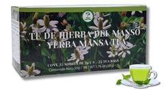 Hierba del Manso Te (Manso Herbal Tea) – 100% Natural, Vegan | 25 Tea Bags