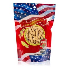 WOHO Cultivated American Ginseng 1334 Half Short Small 4 oz Bag