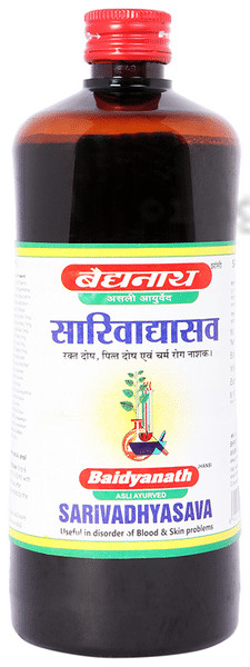Baidyanath Sarivadyasava (450ml) Ayurvedic, Herbal