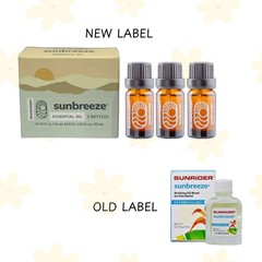 Lot 6 bottles Sunrider Sunbreeze Essential Oil Pain Relief Muscle Ache