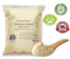 5lbs. Fenugreek Seed Powder Trigonella foenum-graecum (Methi) Seed 100% Raw BULK