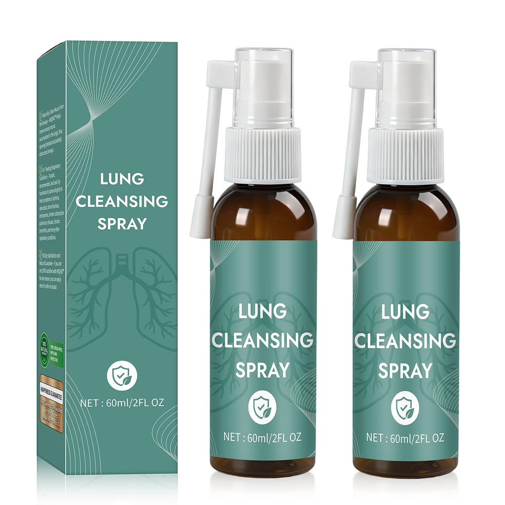 Lung Cleansing Spray, Calendula Leaf Extract Spray Herbal (2pcs)