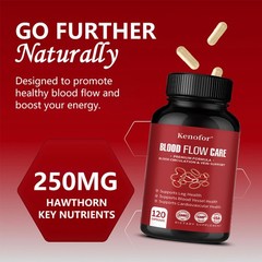 Best Blood Circulation Supplements Vein Support Heart Health 30-120 Capsules