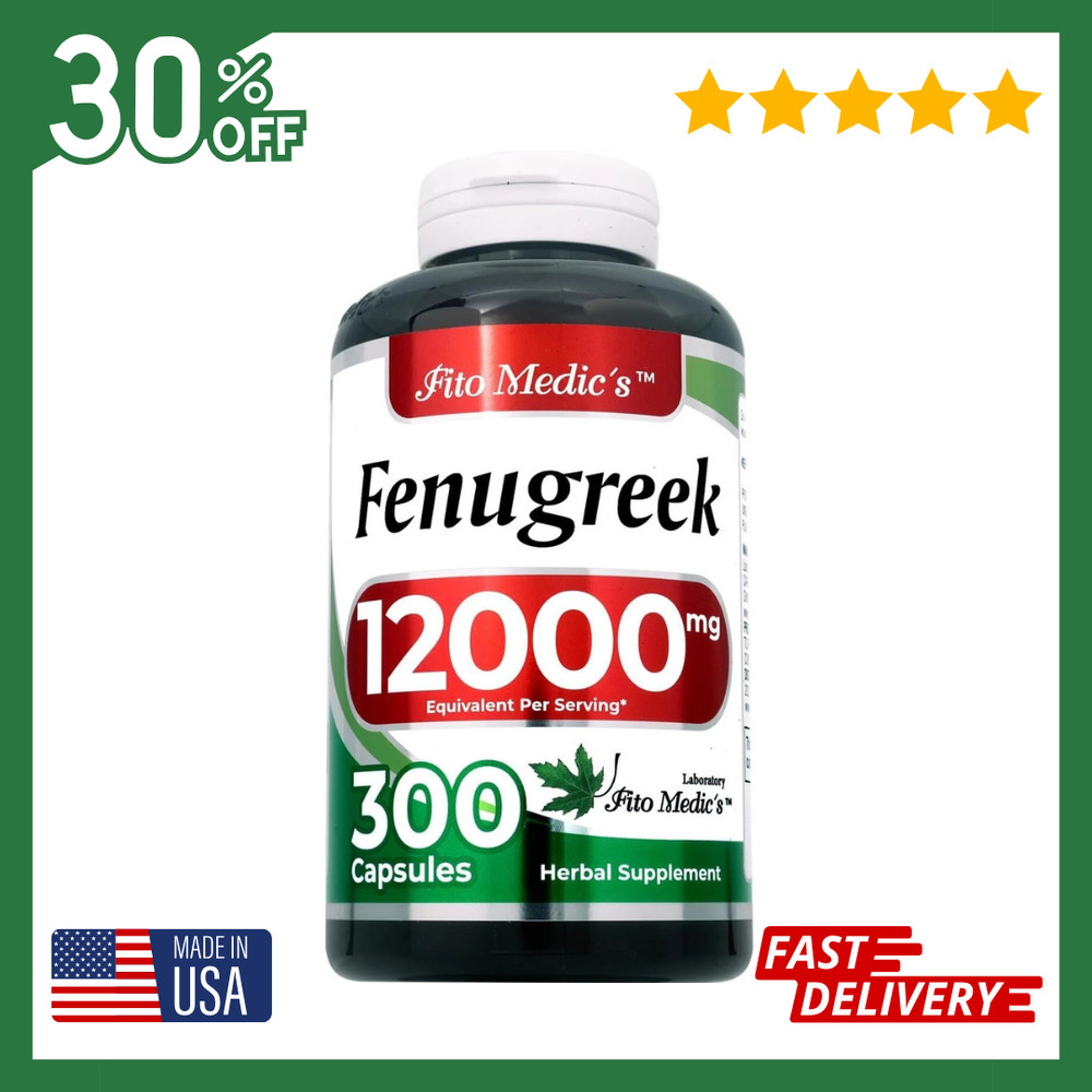 Fenogreco Orgánico Puro – Fenugreek Seed Capsules – Azucar Sangre Saludable