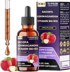 11-in-1 Bacopa Extract – Cognitive & Relaxation Support Drops – 30ml