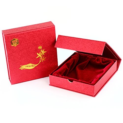 WOHO Premium Hand Crafted Gift Wrap Box for Single Box WOHO American Gineng