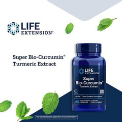 2 package Life Extension Super Bio-Curcumin Turmeric Extract 400 mg 60 Veg Ca…