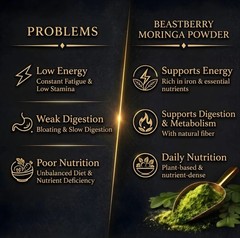 Elite Premium Moringa Powder – 100% Natural Wellness Blend
